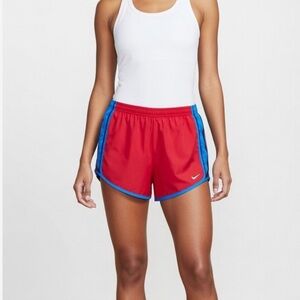 NIKE Dri-Fit Running Red Shorts